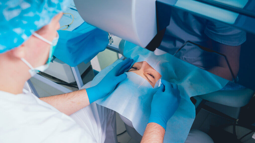 Sehstörungen - Augenlaser Behandlung