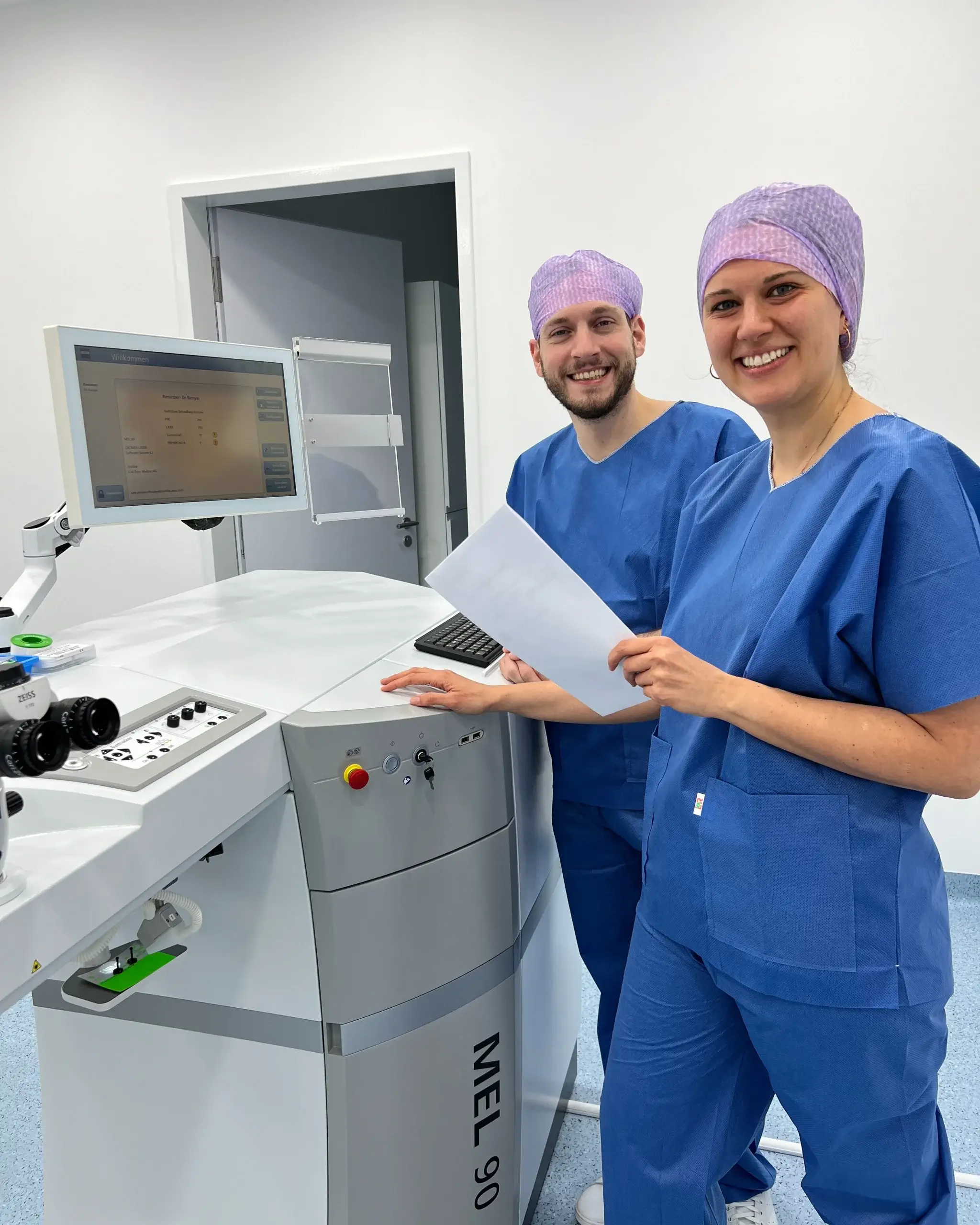 Mitarbeiter Augenlaserzentrum in Karlsruhe